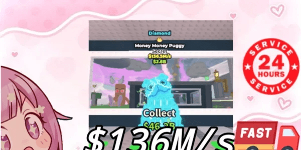 Diamond Money Money Puggy