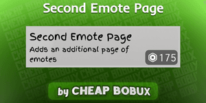 Second Emote Page