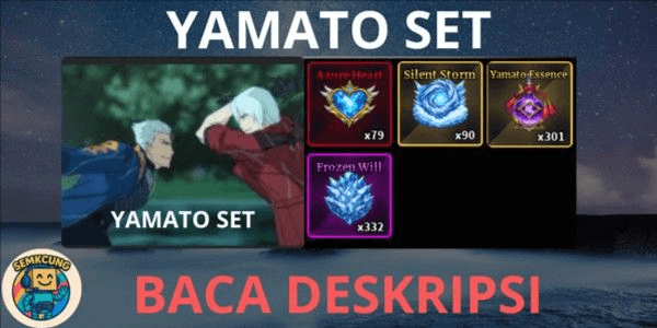 Gambar Product Yamato Set | Sailor Piece
