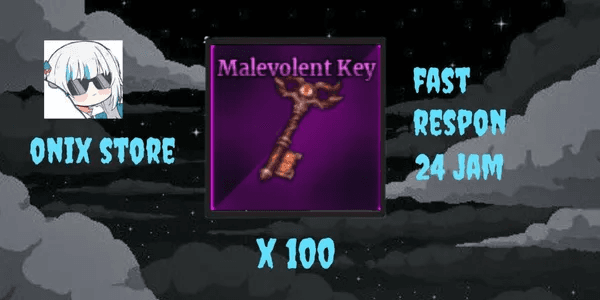 Malevolent Key x100 ~Sailor Piece
