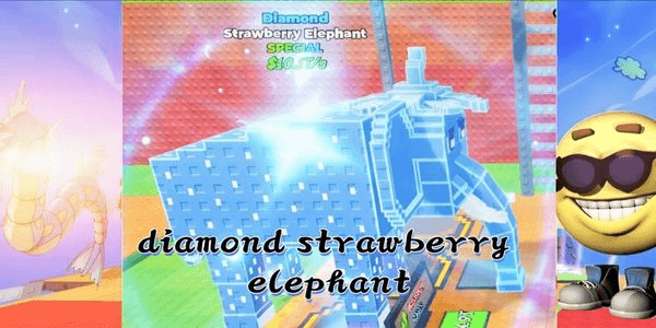 Gambar Product diamond strawberry elephant