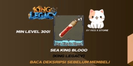 Gambar Product Sea King Blood ( King Legacy )