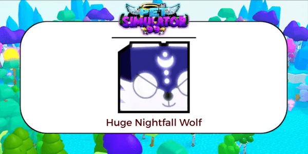 Huge Nightfall Wolf