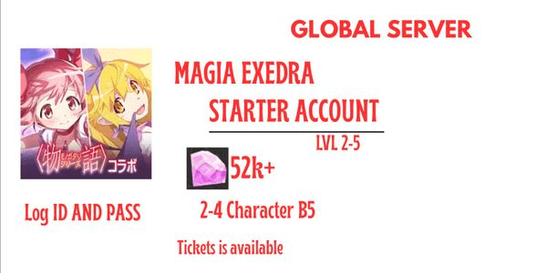 Gambar Product [Global Server] Reroll Account Magia Exedra Standar Edition