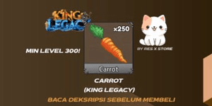 x250 गाजर (King Legacy)