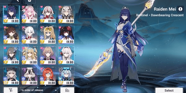 Gambar Product Sea High End All Meta Characters Full Signature Many Outfits and Crystals