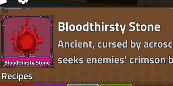 Bloodthirsty Stone