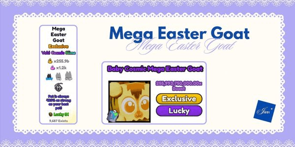 Gambar Product Mega Easter Goat