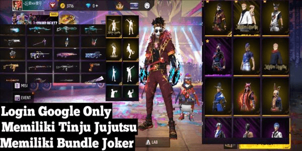 Gambar Product Akun Free Fire Newbie Level 20 Aman & Terpercaya 100%