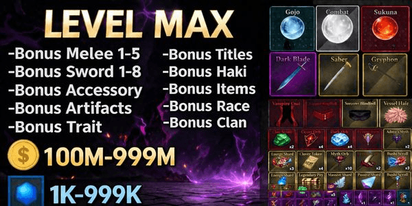 Gambar Product Akun Sailor Piece LEVEL MAX