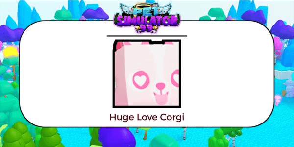 Gambar Product Huge Love Corgi