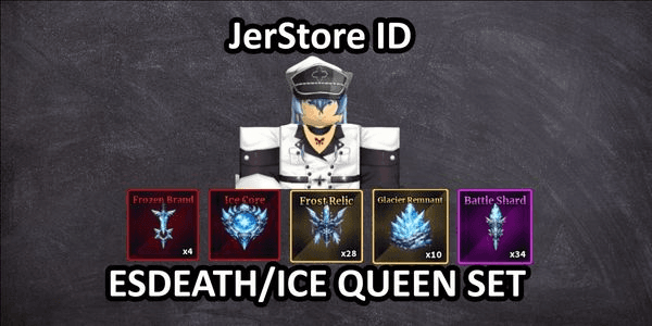 Gambar Product ESDEATH/ICE QUEEN SET
