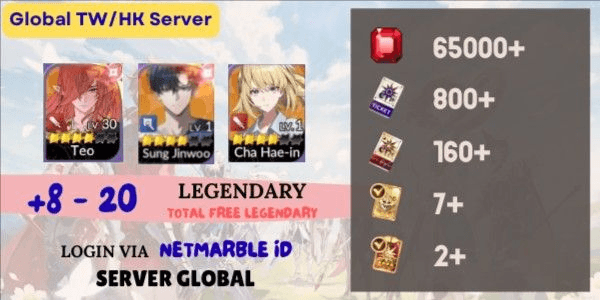 Gambar Product Reroll Account Seven Knights The Re:BIRTH [Global] - 8
