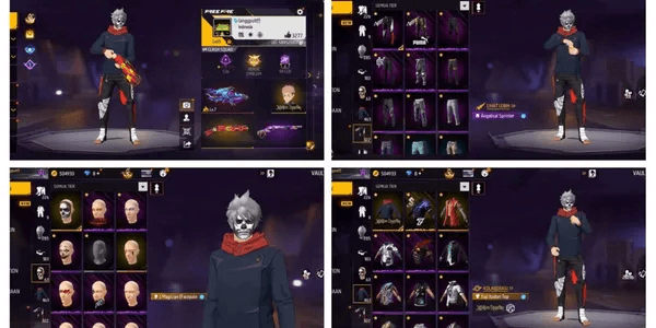 STRONGEST FF SG ACCOUNT OPM + REAPER SAFE ANTI HACK BACK GUARANTEED 1000%