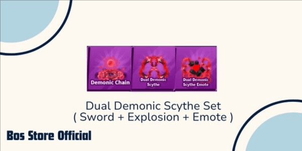 Gambar Product Dual Demonic Scythe set