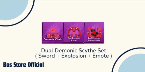 Dual Demonic Scythe set
