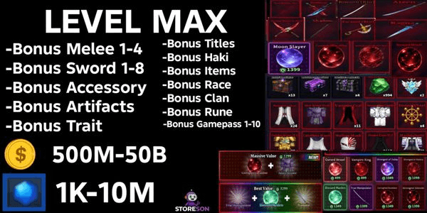 Gambar Product Akun Sailor Piece [ LEVEL MAX ]