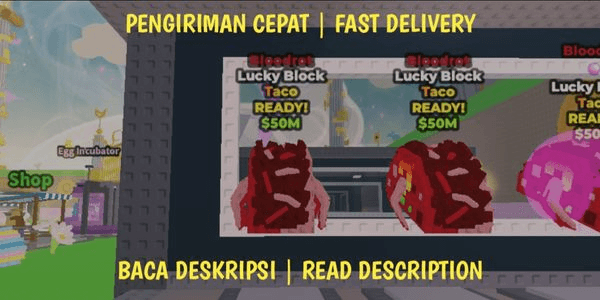 Gambar Product Bloodrot Taco Lucky Block