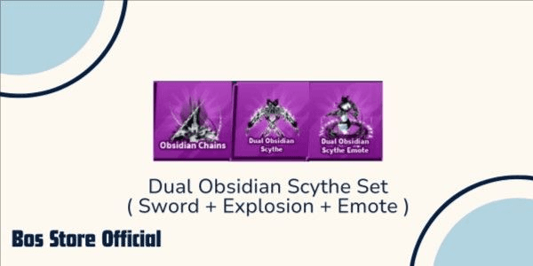 Gambar Product Dual Obsidian Scythe set
