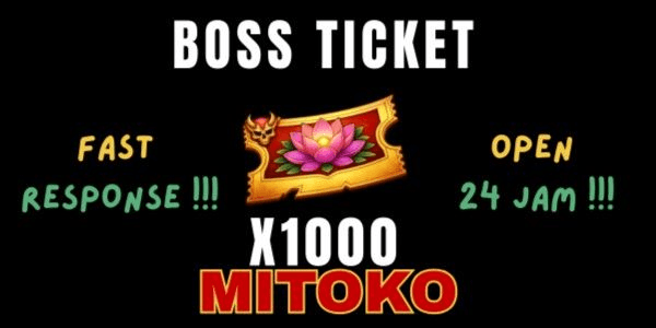 Gambar Product Boss Ticket