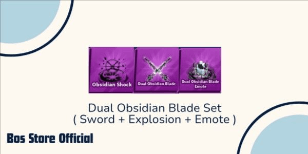 Gambar Product Dual Obsidian Blade set