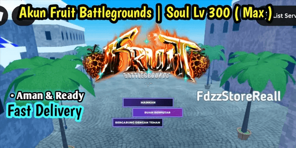 Akun Fruit Battlegrounds – Soul Lv 300
