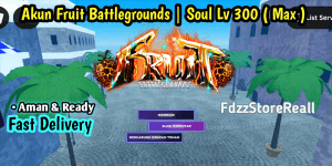 Akun Fruit Battlegrounds – Soul Lv 300