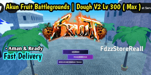 Akun Fruit Battlegrounds – Dough V2 Lv 300 | Ready