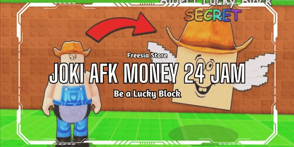 Gambar Product AFK Money Boosting Service 24 Hours - Be a Lucky Block