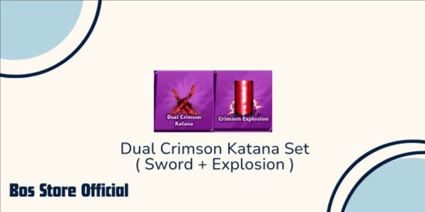 Gambar Product Dual Crimson Katana set