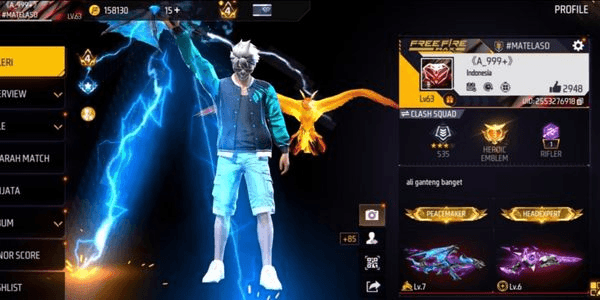 Gambar Product FF ACCOUNT SG 2 SKIN ON, EVOUGUN ON, ACCOUNT WARRANTY ANTI HACK BACK, TO HB = MONEY BACK from Garena Free Fire 1000% SAFE