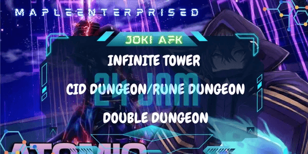 Joki AFK Dungeon - Rune - CID - Infinite Tower 24 hours | Sailor Piece