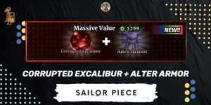 Corrupted Excalibur + Alter Armor