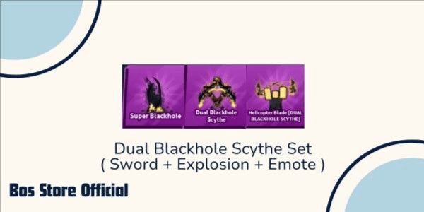 Gambar Product Dual Blackhole Scythe set