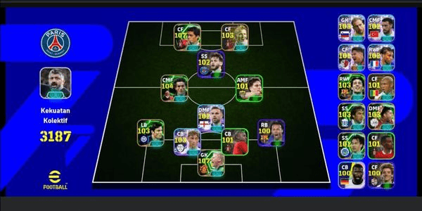 Gambar Product Akun eFootball Suarez Liverpool x Kiper GG