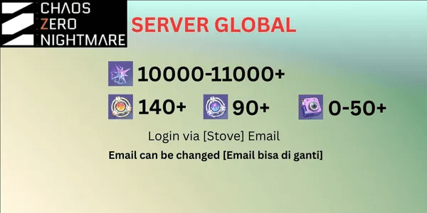 Account CZN Limited Series AA [Global Server]