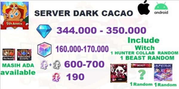 Gambar Product Account Cookie Run Kingdom global Android/iOS -3