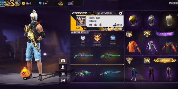 Gambar Product #71 FREE FIRE INDO POLOSAN MURAH