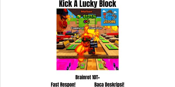 Gambar Product Brainrot 10T+/S - Kick A Lucky Block