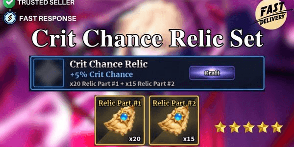 Gambar Product Crit Chance Relic Set