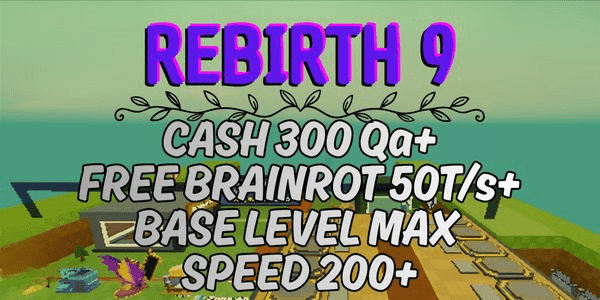 Gambar Product Akun Be A Luckyblok Rebirth 9 | Instant Delivery