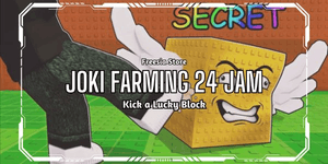 24-Hour Farming Service - Kick a Lucky Block