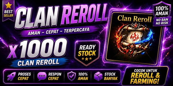 Gambar Product Clan Reroll