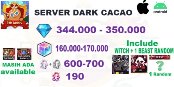 Gacha Account Cookie Run Kingdom Global Android/iOS-11