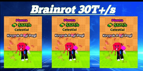 Gambar Product 30T+/s Brainrot Mutation [Baca Deskripsi]