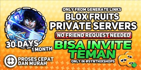 Gambar Product Blox Fruits Private Server 1 Bulan Termurah