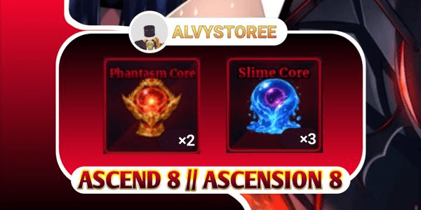 Gambar Product MATERIAL ASCEND 8 | ASCENSION 8 || Phantasm Core + Slime Core