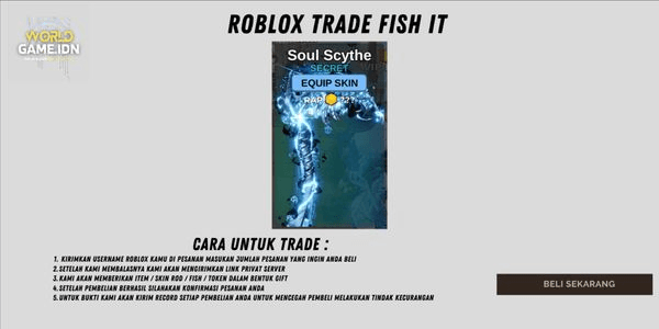 Gambar Product Soul Scythe