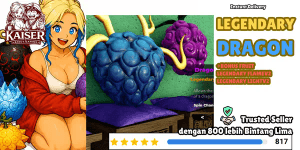 Cheap Account Fruit Legendary DragonV1, FlameV2, LightV2 + Bonus Gems | Fruit Battlegrounds RBL