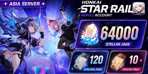 Gambar Product Akun HSR Honkai Star Rail Special Edition